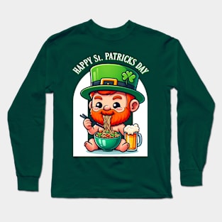 Irish Baby ramen Long Sleeve T-Shirt